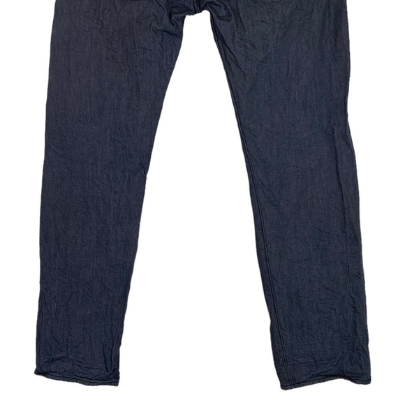 Levi's 501 White Oak Denim Slim Straight Leg Jeans Size 32X32 Slate Gray - Picture 6 of 10